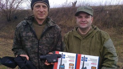 Володимир Голоднюк привіз допомогу військовим