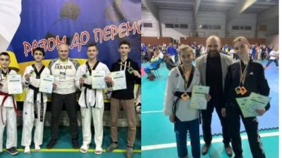Спортсмени з Кам'янського, що на Дніпропетровщині, завоювали 25 медалей на змаганнях з тхеквондо