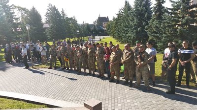 Мітинг-реквієм з нагоди Дня пам’яті захисників України відбувся в Ужгороді