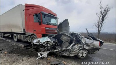 Аварії на Полтавщині: одна людина загинула, четверо травмувалися