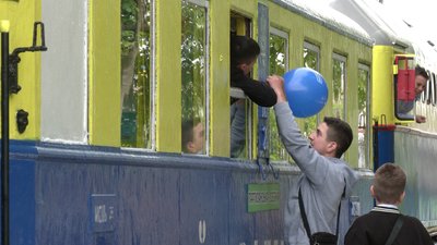 Дитяча залізниця у Рівному