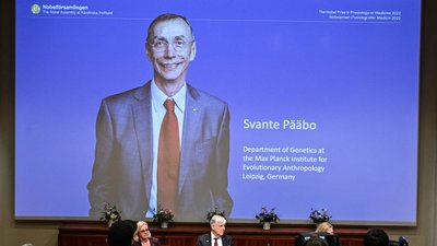 Нобелівську премію в галузі медицини отримав шведський біолог та генетик Сванте Паабо