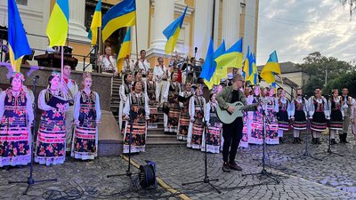"Молитвою за Україну" вдесяте відзначили День Незалежності в Ужгороді "Молитвою за Україну" вдесяте відзначили День Незалежності в Ужгороді