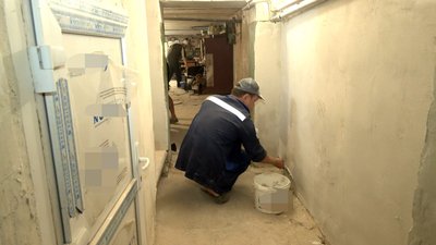 Як тривають роботи з облаштування укриття у Волинському будинку дитини