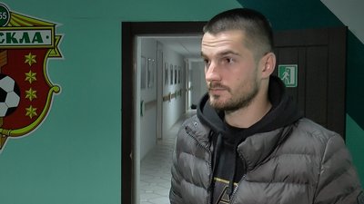 Нападник ФК "Ворскла" Руслан Степанюк Нападник ФК "Ворскла" Руслан Степанюк