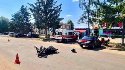 ДТП на Миколаївщині: у зіткненні з поліцейським постраждав підліток