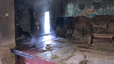 На Тернопільщині горів сільський клуб