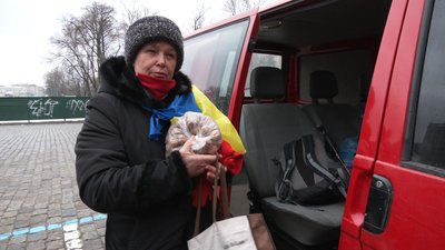 Харківський Автомайдан поїхав до Нових Санжар Харківський Автомайдан поїхав до Нових Санжар