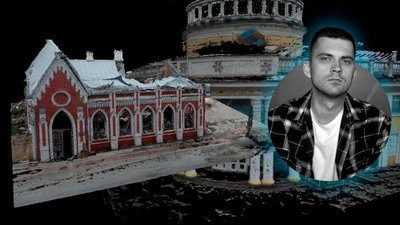 Пам'ять про наслідки війни у 3D: архітектор робить об'ємні моделі зруйнованих пам'яток Чернігова