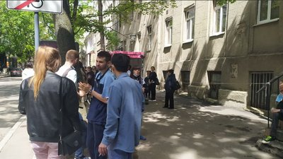 В центрі Харкова евакуювали лікарню В центрі Харкова евакуювали лікарню