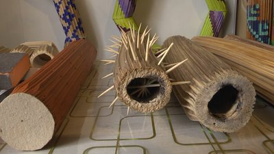 Лучанка перетворює отруйний борщівник у мелодійні дощовиці Лучанка перетворює отруйний борщівник у мелодійні дощовиці