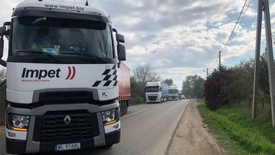 У Болехові на Франківщині люди перекрили дорогу Стрий-Мамалига У Болехові на Франківщині люди перекрили дорогу Стрий-Мамалига