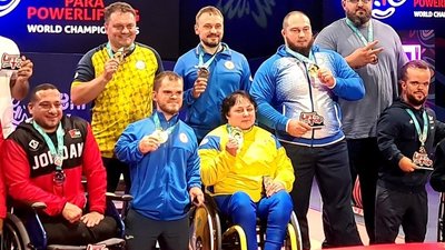 Луганська спортсменка із інвалідністю Наталія Олійник здобула три нагороди на чемпіонаті світу з парапауерліфтингу