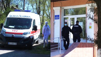 Миколаївський центр лікування інфекційних хвороб обшукують поліцейські