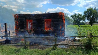 Наслідки обстрілів села в Новгород-Сіверському районі 6 липня 2024 року