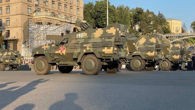 У Києві триває друга репетиція параду до Дня незалежності