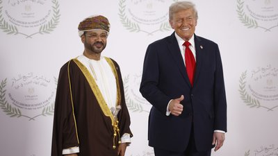 Міністр закордонних справ Оману Бадр Альбусаїді, Дональд Трамп