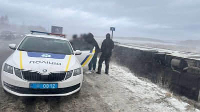ДТП, перекинутий автобус, Івано-Франківщина, загиблий, травмовані, поліція