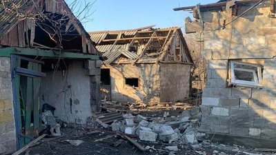 На Донеччині внаслідок російських обстрілів загинула одна людина На Донеччині внаслідок російських обстрілів загинула одна людина