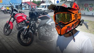 Акця в Шацьку, неповнолітні мотоциклісти, підлітки на кермом, ДТП з мотоциклістами