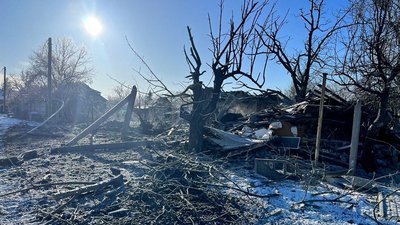На Донеччині від обстрілів військ РФ поранена одна людина