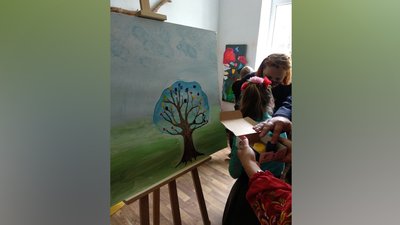 На Житомирщині в музеї образотворчого мистецтва відкрили кімнату для занять творчістю На Житомирщині в музеї образотворчого мистецтва відкрили кімнату для занять творчістю