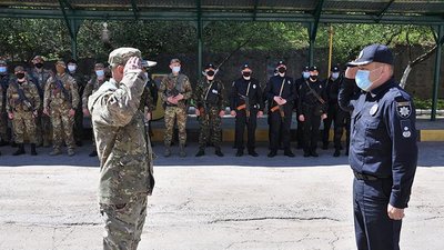 Зведений загін тернопільських поліцейських вирушив в зону ООС