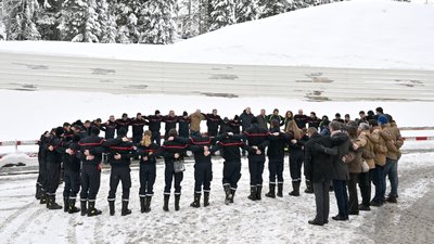 Меморіальна церемонія екстрених служб, Шейцарія, пожежа в барі