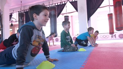 У Черкасах для дітей-переселенців проводять спортивні майстер-класи У Черкасах для дітей-переселенців проводять спортивні майстер-класи
