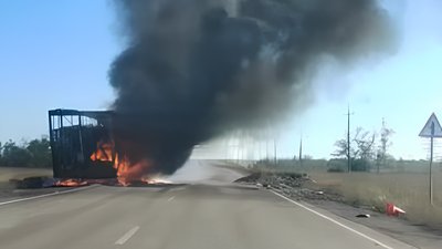 Знищення логістики окупантів у районі окупованого Бердянська Запорізької області