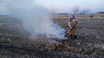 палії на Волині, пожежі в природі на Волині, штраф за спалювання трави