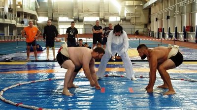 Сумоїсти Дніпропетровщини здобули 44 медалі на чемпіонаті України