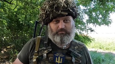 Запорізьких бійців ТрО посвятили в козаки Запорізьких бійців ТрО посвятили в козаки