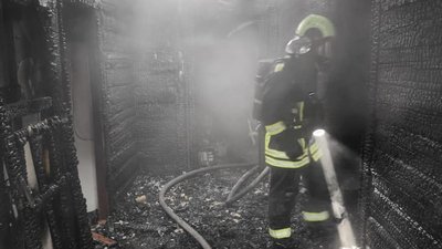 Пожежа в будинку у селі Тур на Волині