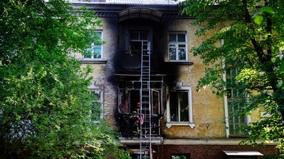 Загоряння виникло на вулиці Грушевського у Хмельницькому