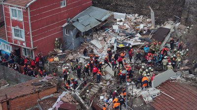 Стамбул, Фатіх, вибух, обвал будівель