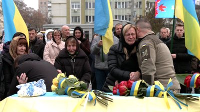У Рівному попрощалися з військовослужбовцем Олегом Тишковим У Рівному попрощалися з військовослужбовцем Олегом Тишковим