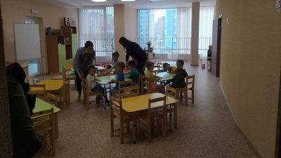 У новозбудованому дитсадку "Світлячок" в Сумах почали приймати дітей. Офіційне відкриття ще планують