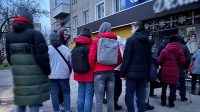 Як Черкаси живуть без світла — фоторепортаж Як Черкаси живуть без світла — фоторепортаж