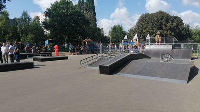 У Полтаві відкрили перший скейт-парк
