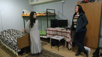 В одній з новобудов Івано-Франківська волонтери облаштували прихисток для переселенців В одній з новобудов Івано-Франківська волонтери облаштували прихисток для переселенців
