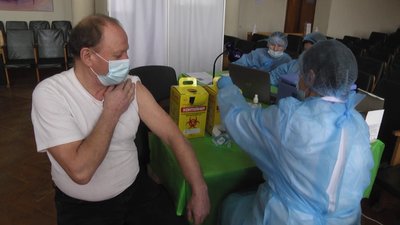 У Житомирі знизилися темпи вакцинації від COVID-19 У Житомирі знизилися темпи вакцинації від COVID-19