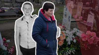 Протистояння російській навалі та оборона Вознесенська, що на Миколаївщині. Другого березня 2022 року під час оборони міста від прямого влучання снаряда з танку загинув 22-річний Сергій Агапітов. Мати загиблого Ганна збирала тіло сина по частинах. Протистояння російській навалі та оборона Вознесенська, що на Миколаївщині. Другого березня 2022 року під час оборони міста від прямого влучання снаряда з танку загинув 22-річний Сергій Агапітов. Мати загиблого Ганна збирала тіло сина по частинах.