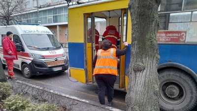 смерть в тролейбусі, Житомир