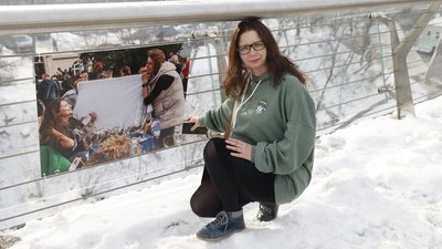 У Києві відкрили виставку, яку присвятили волонтерам У Києві відкрили виставку, яку присвятили волонтерам