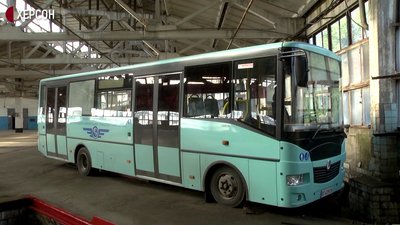 КП "Херсонкомунтранссервіс" зазнало збитків через стрілянину по автобусу