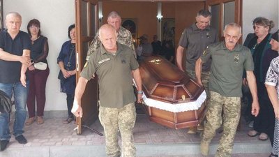 Борщівська міська рада, прощання із бійцем, Андрій Свирид, 30 серпня 2026, Тернопіль