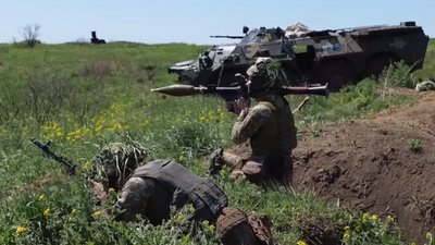 На адмінмежі Херсонщини з окупованим Кримом відбулись військові навчання
