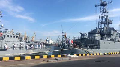 В Одесі відзначають День Військово-Морських сил України В Одесі відзначають День Військово-Морських сил України