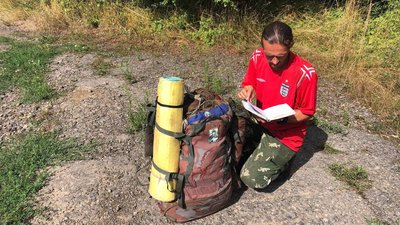1800 кілометрів із заходу до сходу України планує пройти мандрівник Олександр Волощук 1800 кілометрів із заходу до сходу України планує пройти мандрівник Олександр Волощук
